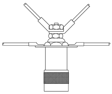 Figure 3 'N' Connector element hub
